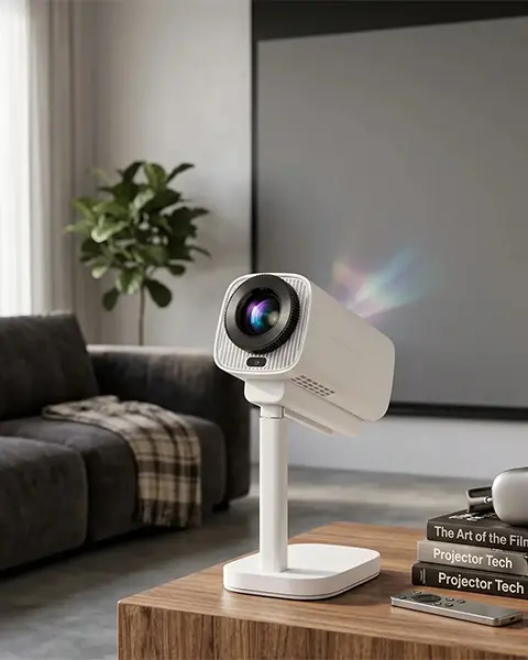 Smartbarry HT50 4K HDR Projector with 5G WiFi Mirroring